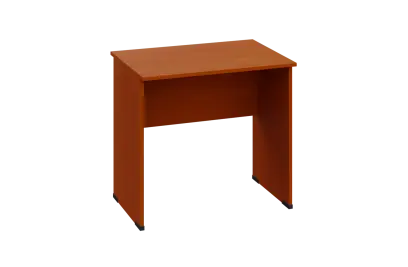 EPL 16 - 8 stůl kancelářský, dřevěná podnož, deska 18 mm, široký 800 mm, třešeň šumavská